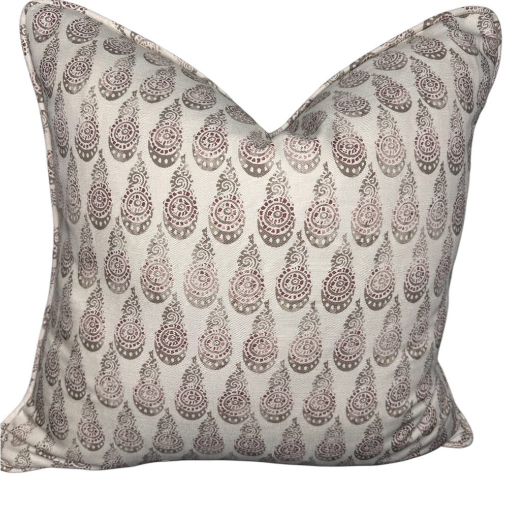 2 ZAK AND FOX TIBETANO DESIGNER PILLOWS